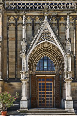 Neuer dom portal, linz, Avusturya