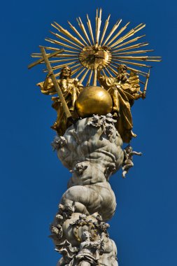 Plague Column, Linz, Austria clipart