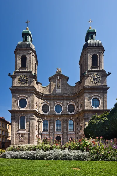 Façade Dom St. Jakob, Innsbruck — Photo