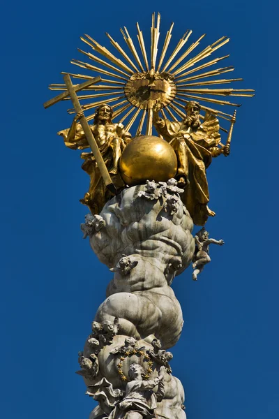 Coluna da peste, Linz, Áustria — Fotografia de Stock
