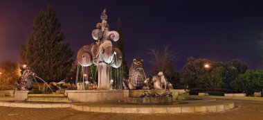 Lions fountain, Jerusalem clipart