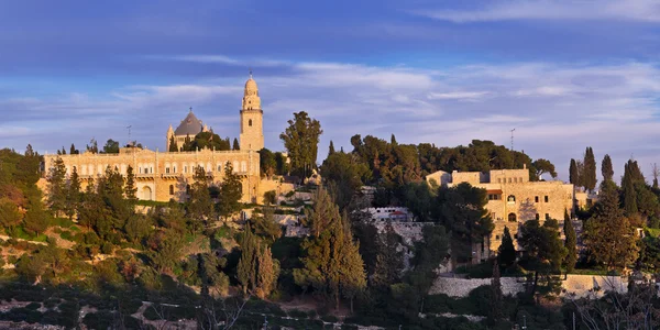 Dormition abdij, Jeruzalem — Stockfoto