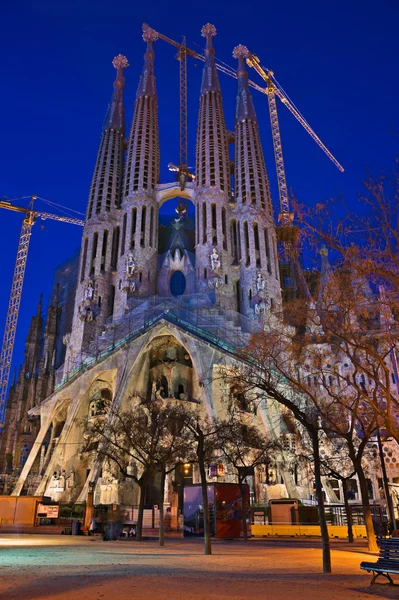 Sagrada Familia, facciata della Passione — Foto Stock