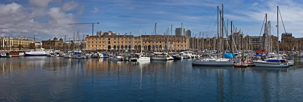 Marina in Barcelona — Stockfoto