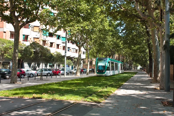 Transport vert, tramway — Photo