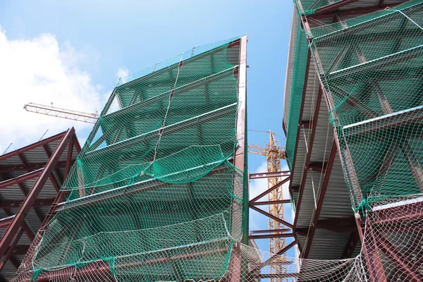Tower crane works — Stock Photo, Image