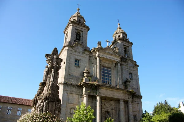San francisco klooster santiago — Stockfoto