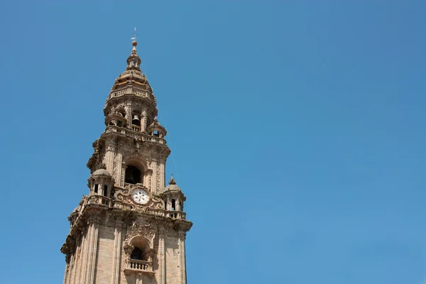 サンティアゴ デ コンポステーラの大聖堂の塔します。 — ストック写真