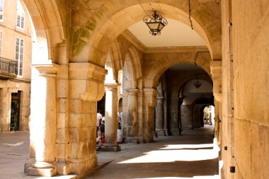 Cathedral Santiago de Compostela clipart