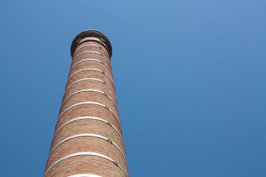 Old fireplace, industrial symbol