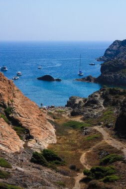 Cap de Creus, Costa Brava. Doğa yürüyüşü