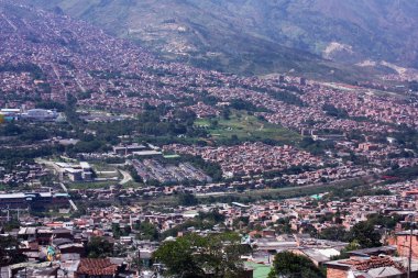 Medellin Cityscape. Kolombiya