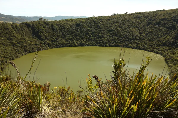 Guatavita 火山泻湖, 昆迪纳马卡 — 图库照片