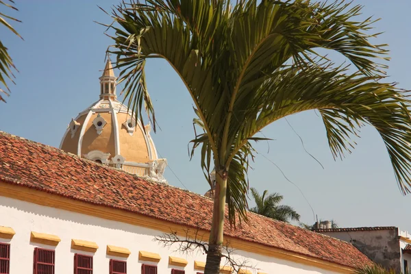 Cúpula da Catedral de Cartagena — Fotografia de Stock