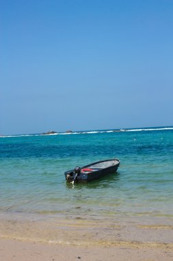 Caribbean beach için yapılan tekne.