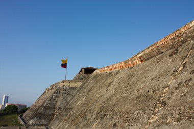 San felipe de barajas castle. Cartagena de Indias, Kolombiya