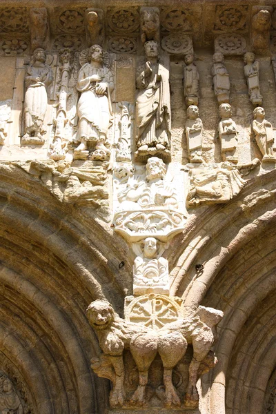 stock image Cathedral, Santiago de Compostela, Spain