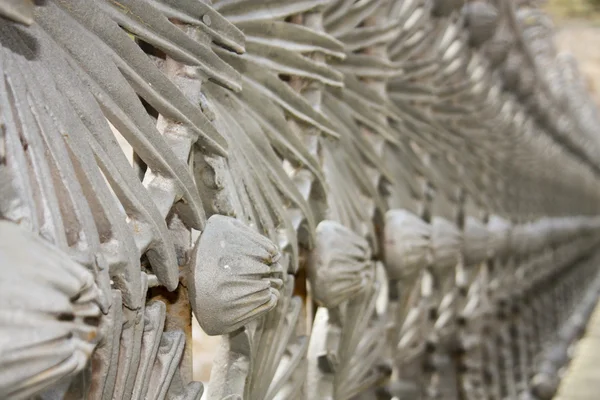 Dekorativa staket, Park Guell — Stockfoto