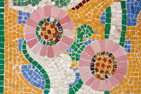 Mosaico floral — Fotografia de Stock