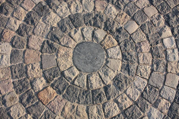円形の基金。石造りの背景 — ストック写真