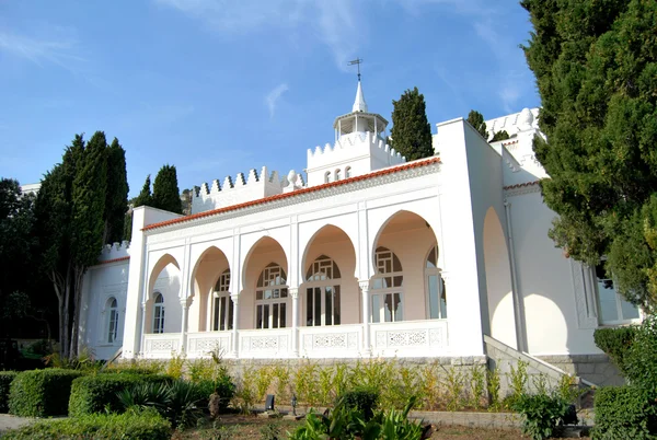 Palacio elegante en la Crimea Imagen de stock