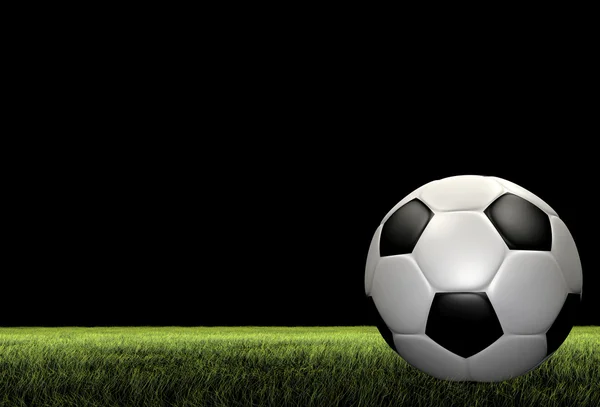 Футбол футбольний м'яч — стокове фото