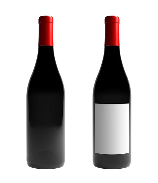 Burgundy Wine Bottle — Stock Photo, Image