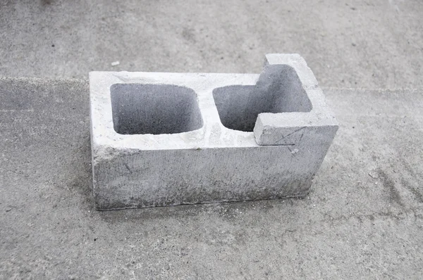 Bloco de concreto — Fotografia de Stock