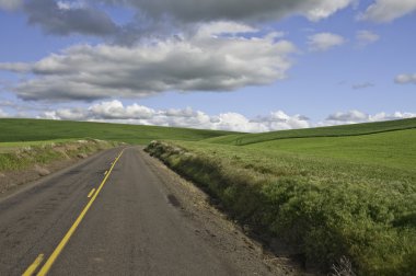 doğru dönerek yol