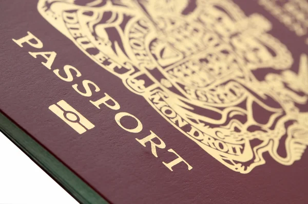 Britský pas — Stock fotografie