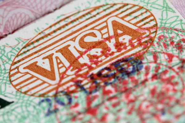 Macro Visa —  Fotos de Stock