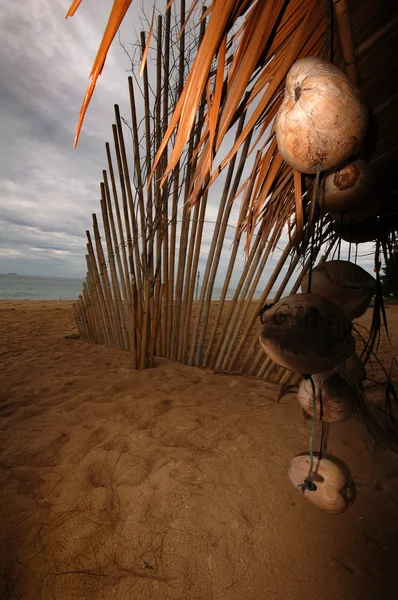 Пляжный кокон — стоковое фото