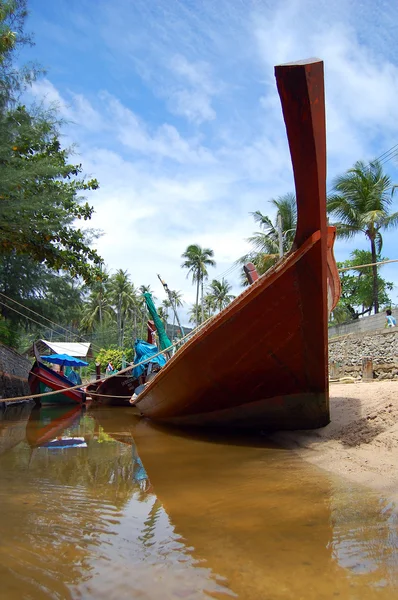 Uzun kuyruk tekne phuket — Stok fotoğraf