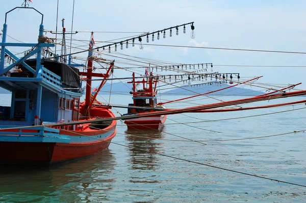 Koh Lanta pescatori — Foto Stock