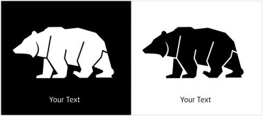 Bear logo clipart