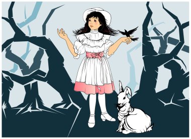 Alice in wonderland clipart