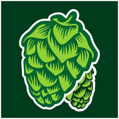 Hop branch clipart