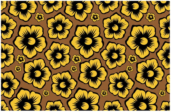 Soyut çiçek pattern1 — Stok Vektör