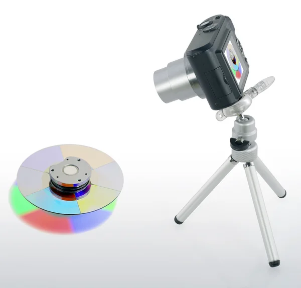 Camera shot RGB filter — Stock Photo, Image