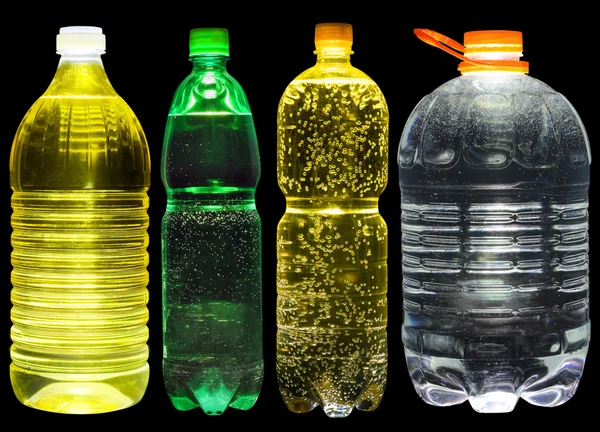 Limonádé, olaj és víz — Stock Fotó