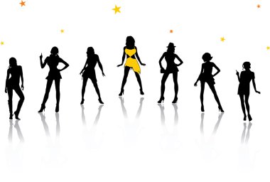 Sexy Models clipart