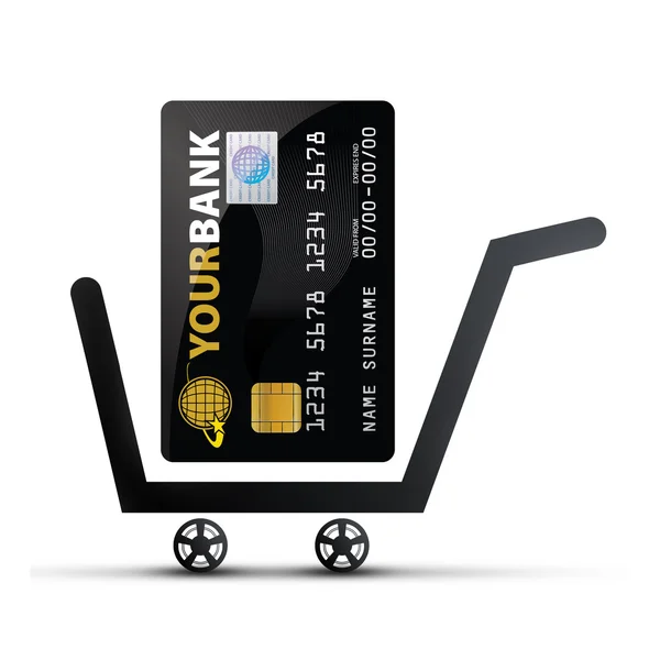 Kreditkarte Stockbild
