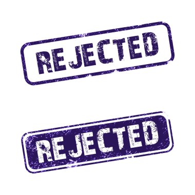 Rejected clipart