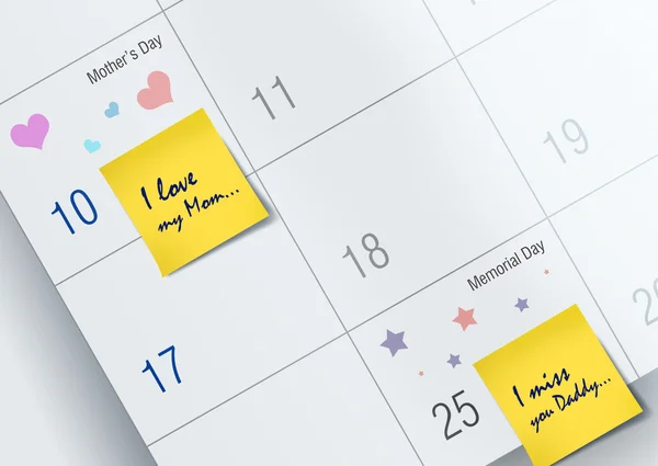 May month calendar — Stock Photo, Image