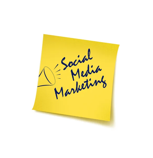 Marketing Social — Fotografia de Stock