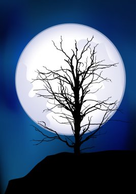 Tree silhouette clipart