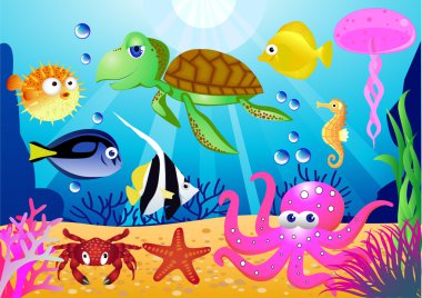 Sealife clipart