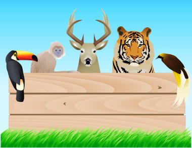 Wild animal clipart