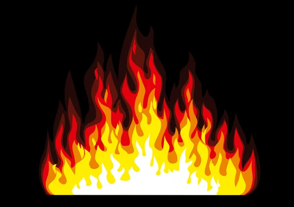 火災の図 — ストックベクタ