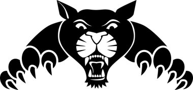Black panther clipart